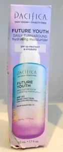 Pacifica Future Youth Daily Turnaround Hydrating Moisturizer SPF50 1.7oz - Picture 1 of 2