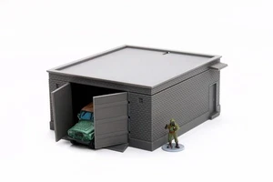 Soviet Workshop Garage- Zona Alfa / Cold War in the East - 3D Printed Miniature - Picture 1 of 9