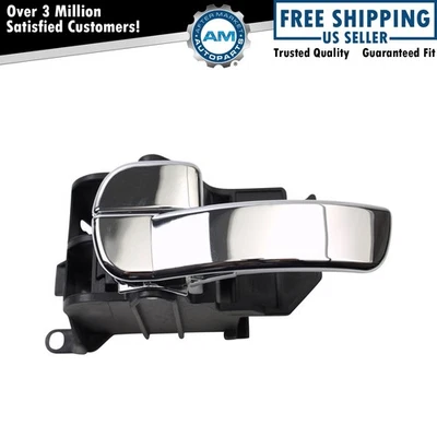 Manija de puerta interior gris y cromada izquierda izquierda izquierda para Frontier Pathfinder Xterra Foto 1 de 3