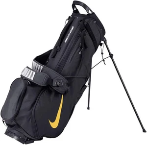 Nike Nikehybridbag-bl-gd Air Hybrid Golf Bag, Black/Gold - Picture 1 of 2