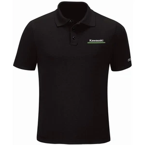 Factory Effex Kawasaki Polo Shirt - Black, Medium 25-85102-CL77 - Picture 1 of 1