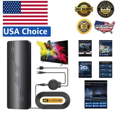 Cut the Cord: 2025 HDTV Antenna with 1800+ Miles Range & Ultra Clear Reception - Image 1 of 4