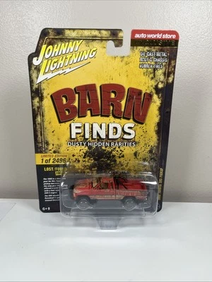 1985 TOYOTA SR5 PICKUP WEATHER RED BARN FIND 1/64 DIE CAST JOHNNY LIGHTNING G14 - Image 1 of 3