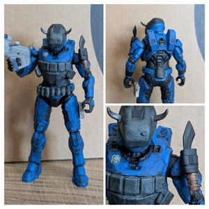 1/18 Jazwares World Of Halo Custom Spartan Gungnir Yokai ODST Action Figure 4" - Picture 1 of 4
