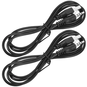 Cable de carga de 2 piezas con puerto para auriculares para computadora y audio - Imagen 1 de 12