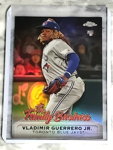 Vladimir Guerrero Jr. RC 2019 Topps Chrome The Family Business #FBC-19 Blue Jays - Bild 1 von 2