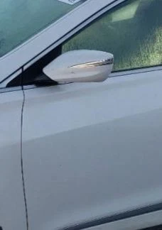 Espejo retrovisor puerta conductor Hyundai Azera LH 2012-2013 vista lateral OEM Foto 1 de 4