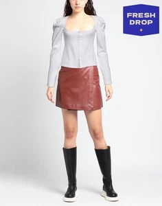 UVP 325€ BEAUFILLE Maier Jersey Top Gr. M weiß Haken & Ösen eckiger Ausschnitt - Bild 1 von 5