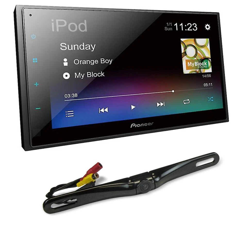 Pioneer DMH-342EX 6.8" Bluetooth Digital Media AM/FM Car Stereo w/Backup Camera - Image 1 of 4