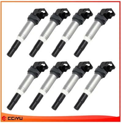 CCIYU 8 Ignition Coil Pack For 2013 2014 2015 2016 BMW 320i BMW X3 Z4 2.0L L4 — 第 1/4 张图片