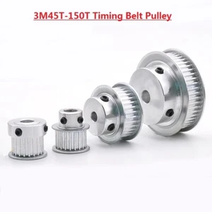 HTD-3M 45T-150T Timing Belt Pulley Pitch 3mmm With Step Drive Pulleys Width 11mm - Picture 1 of 5