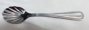 Vintage Unbranded Shell Sugar Spoon 5-7/8" - Picture 1 of 5