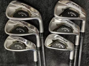 Callaway APEX DCB 2021 Iron Set 6 Clubs 5-Pw Diamana 55 Regular Flex - Picture 1 of 10