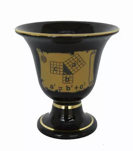 Copa de justicia de Pitágoras - Copa codiciosa - Teorema de Pitágoras - Filósofo - Imagen 1 de 3