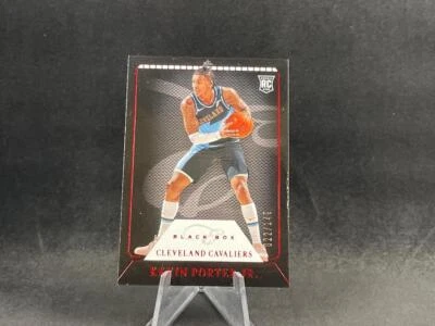 2019-20 PANINI CHRONICLES KEVIN PORTER JR #317 ELITE BLACK BOX ROOKIE RED 22/149 - Image 1 of 2