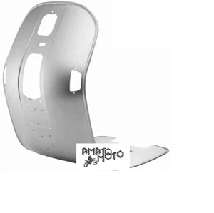 Vespa PX 125/150/200 Plattformschild mit Pfeilen komplett mit Verstärkungen - Bild 1 von 1