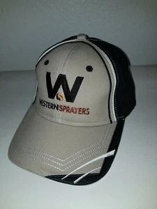 Western Sprayers Hat Cap Tan and black  Adult Adjustable.  - Picture 1 of 5
