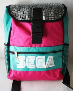 ULTRA RARE AUTHENTIC VINTAGE 90'S SEGA SCHULRANZEN RUCKSACK NEU NOS! - Bild 1 von 11