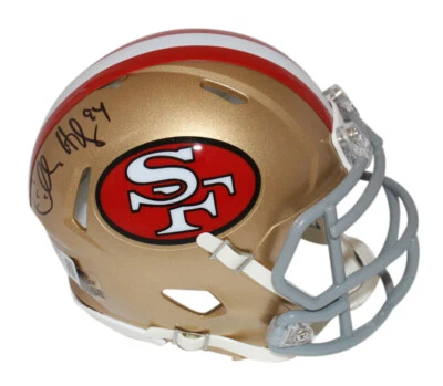 Minicasco autografiado por Charles Haley de los 49ers de San Francisco TB '64-'95 BAS 40200 Foto 1 de 3