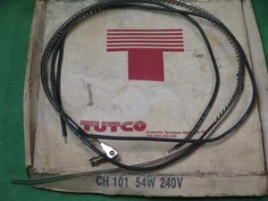 TUTCO CH101 54 WATT 240V CRANKCASE HEATER ELEMENT WRAP AROUND CARTRIDGE CLAMP - Picture 1 of 1