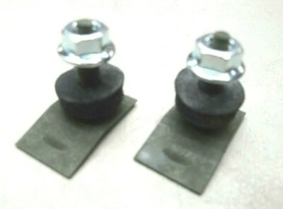 1978 1979  78 79 FORD BRONCO SMALL  BODY MOLDING CLIPS STUD X2 - Image 1 of 4
