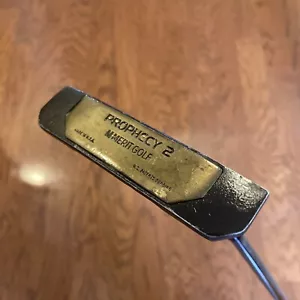 Merit Golf Prophecy 2 Putter ⛳ 35" Right Handed Stainless Steel Gold Plus+ Shaft - Picture 1 of 7