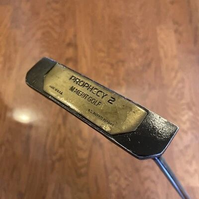 Merit Golf Prophecy 2 Putter ⛳ 35" Right Handed Stainless Steel Gold Plus+ Shaft - Image 1 of 4