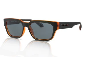 Superdry Men's Sunglasses SDS-5004 107 Matte Black/Orange/Exclusive Colour - Picture 1 of 4