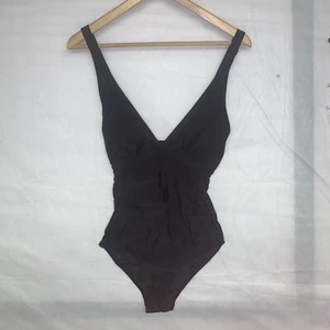 Women Sexy Mesh Tummy Control Push Up High Waisted Bathing Suit Small- Black - Picture 1 of 8