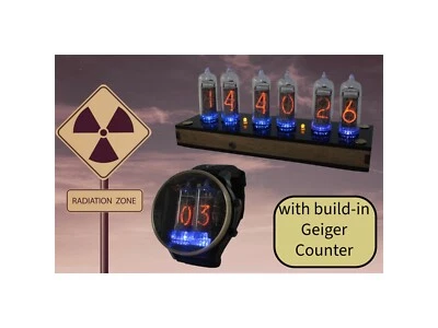 Nixie tube clock and Geiger counter all in one, USB type C socket - Image 1 of 2