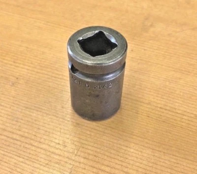 APEX 12 POINT SOCKET 1/2" DRIVE #5121-D, 21/32" - Image 1 of 3