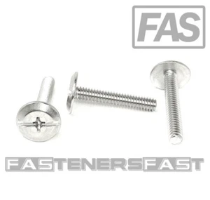 (10) 1/4-20x1-1/2 Stainless Steel Sidewalk Bolts Hurricane Shutter Bolt Combo Hd - Picture 1 of 5