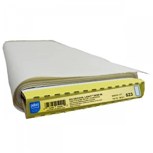 523 - Pellon - Decovil Light - Einnähen - 17 Zoll/43 cm breit - Stabilisator - Bild 1 von 1