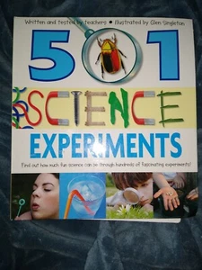 501 Science Experiments by Estelle Longfield Glen Singleton - Picture 1 of 9