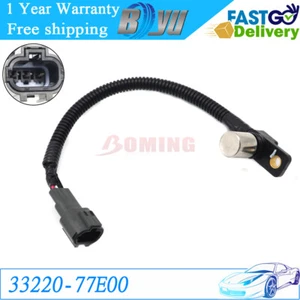 Crankshaft Pulse Position Sensor For Suzuki Grand Vitara Baleno SX4 33220-77E00 - Picture 1 of 10