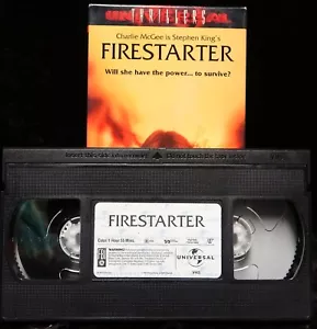 Firestarter 📼 VHS Tape 1984 | Stephen King | Drew Barrymore | George C. Scott - Bild 1 von 3