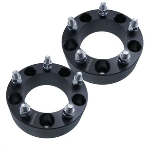 2 pcs 2" 5x139.7 Wheel Spacers Adapters Fits Dodge Ram 1500 Dakota Durango 9/16" - Picture 1 of 3