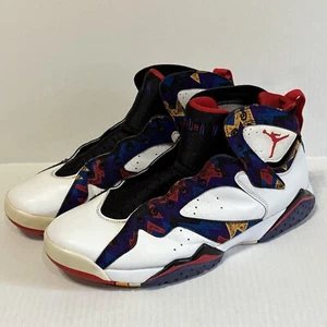 2015 Nike Air Jordan 7 Retro Nothing But Net Suéter Feo 304775-142 Hombres Talla 11 - Imagen 1 de 8