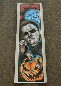 Michael Myers 12x36 Poster Halloween The Shape Laurie Strode Haddonfield - Picture 1 of 1