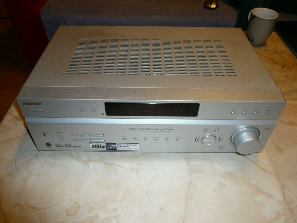 Sony STR-K780 Multi Chanel DD & DTS AV Receiver / 800 Watt, 2 Jahre Garantie - Bild 1 von 1