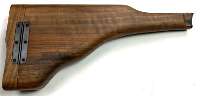 Coldre de madeira pistola fechada P08 Luger alemão Segunda Guerra Mundial - Imagem 1 de 4