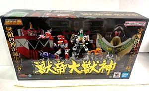Figura de acción Soul of Chogokin GX-72 Megazord y GX-78 Dragon Caesar H 10,2 pulgadas - Imagen 1 de 23