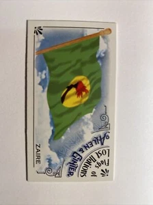 2018 Topps Allen & Ginter mini banderas de naciones perdidas Zaire #FLN-12 - Imagen 1 de 2