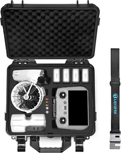 Waterproof Hard Case for DJI Flip,Fly More Combo,Dji RC 2,RC N3/N2,Battery(9 Pcs - Picture 1 of 8
