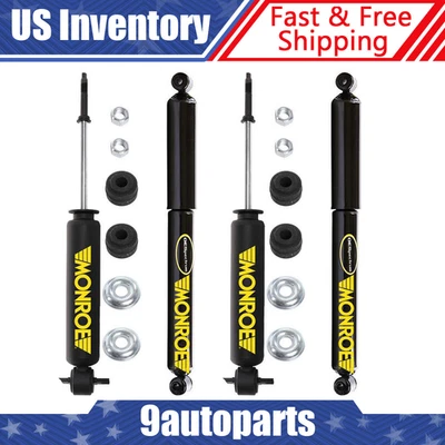 Amortecedores dianteiros traseiros apoios de suspensão para Dodge Durango RWD 3.9L 2003 2002 2001 2000 1999 _SK - Imagem 1 de 4