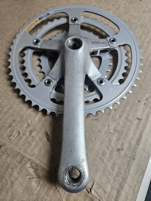 Juego de bielas triple Shimano RX100 FC-A550-T, lado de transmisión, plateado, 52-42-30T, 170 mm Foto 1 de 4