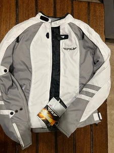 Women's Fly Racing Jacket with Padded Elbows size 9/10 - NEW-  model 477-70173 - Picture 1 of 6