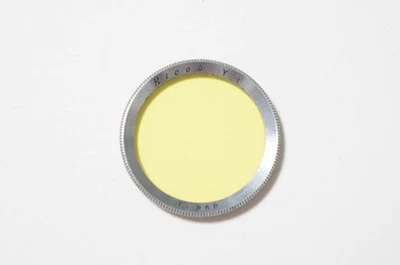 Ricoh Y1 Silver Ultra-Thin Filter for Ricoh 35 Deluxe 27mm Used Rare - Image 1 of 4