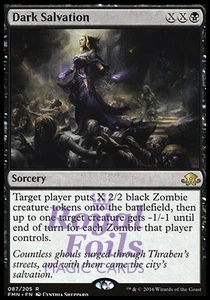 Dark Salvation 1x FOIL EMN MTG Eldritch Moon Rare MINT black - Picture 1 of 1