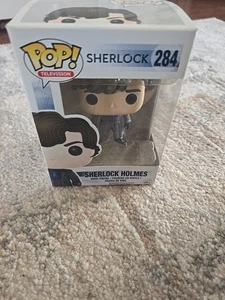 Funko POP! Fernseher Sherlock Holmes mit Violine #289 Vinyl Figur  - Bild 1 von 4